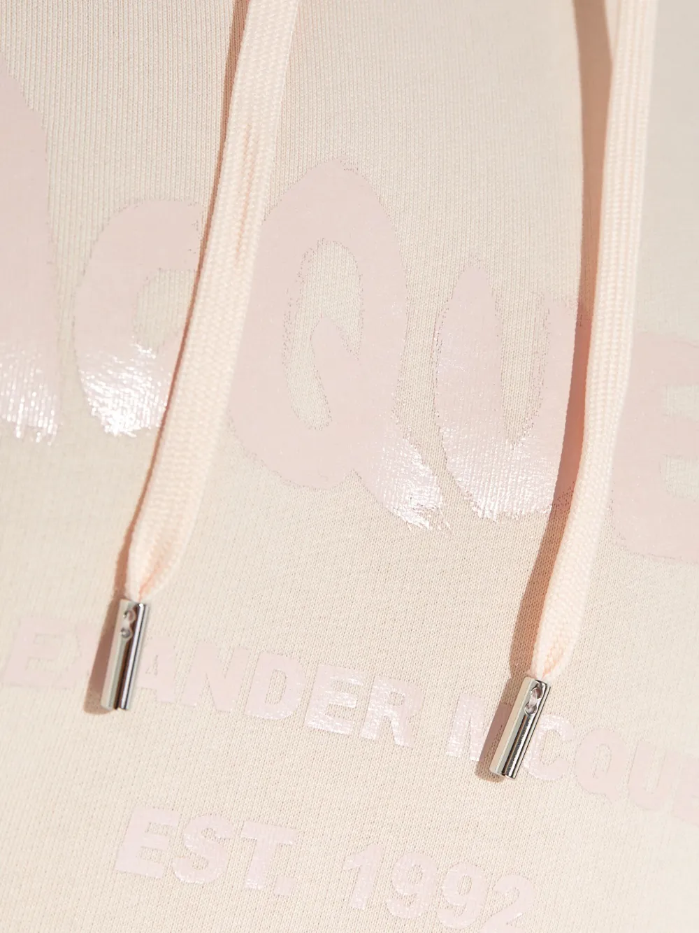 Alexander McQueen Katoenen hoodie Roze