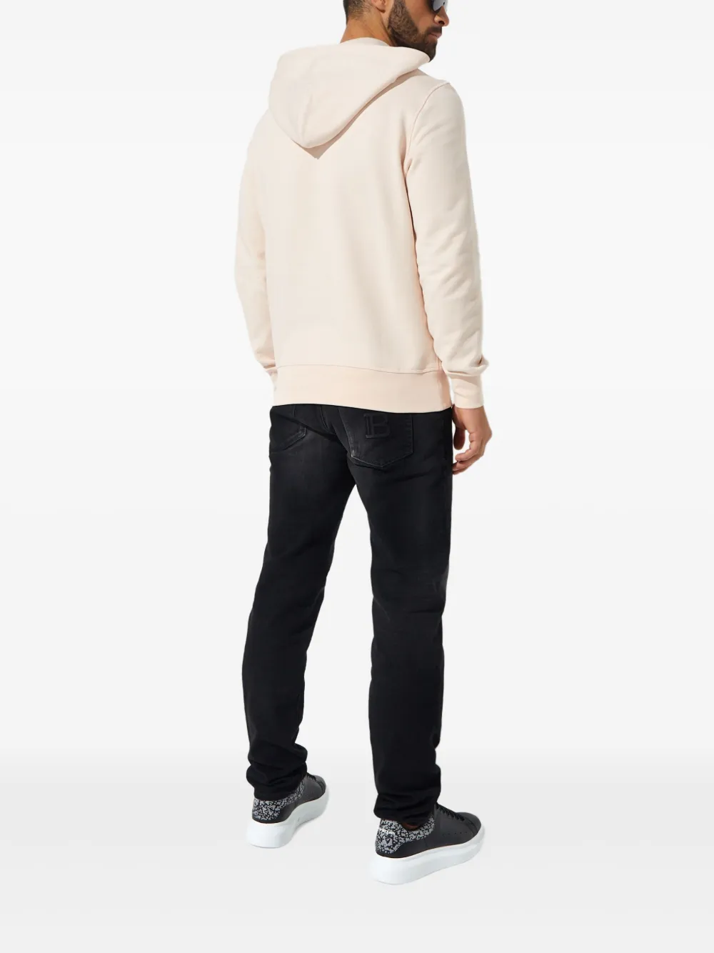 Alexander McQueen Katoenen hoodie Roze