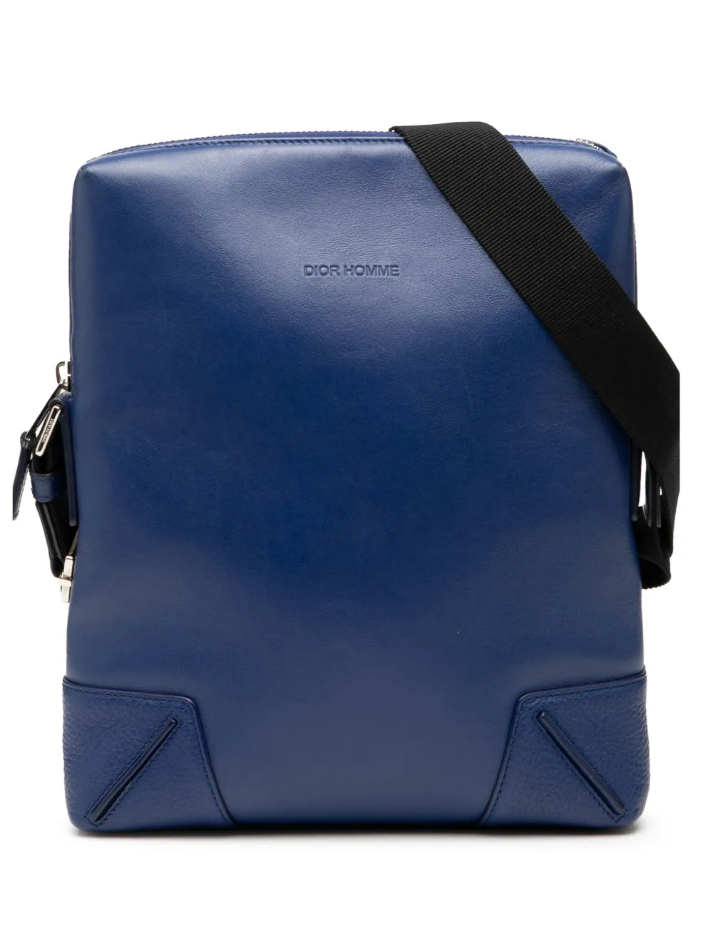 Christian Dior Pre-Owned 2016 Leather Homme crossbody bag - ブルー