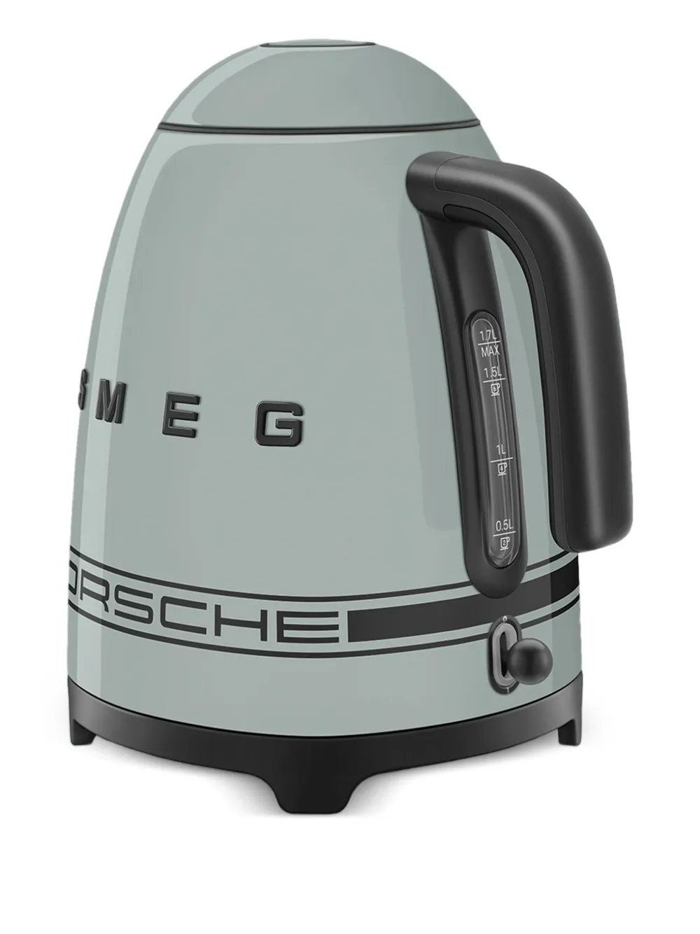Smeg X Porsche Logo Electric Kettle (1.7l) In Gray