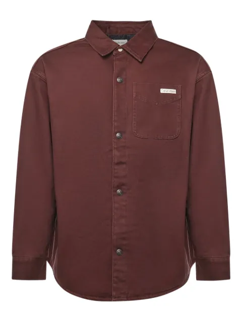 Calvin Klein chest-pocket buttoned shirt