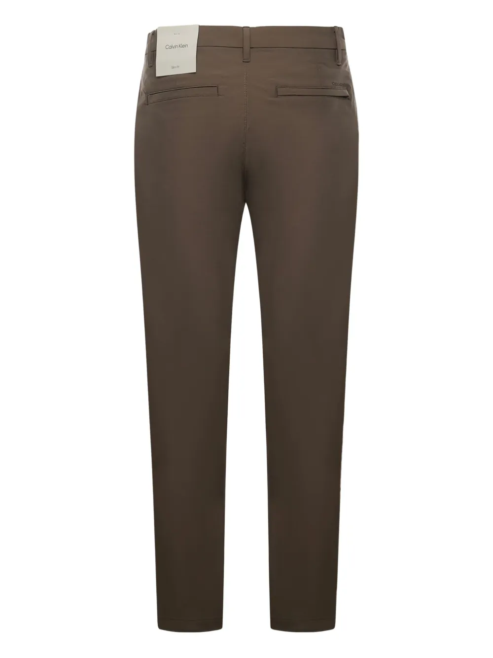 Calvin Klein zip-pocket trousers - Bruin