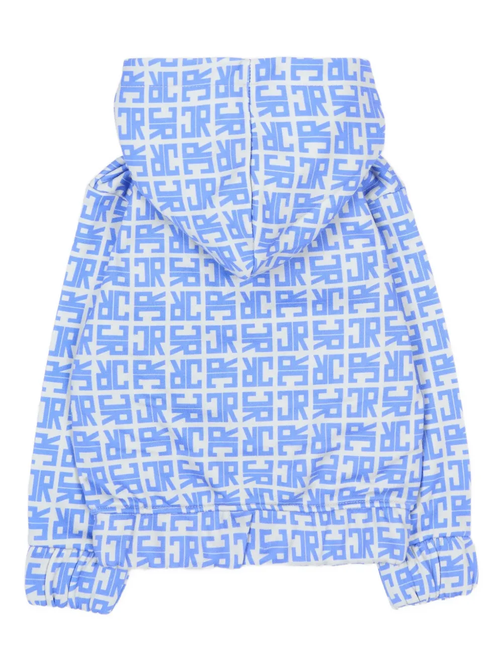 John Richmond Junior Hoodie met monogram Blauw