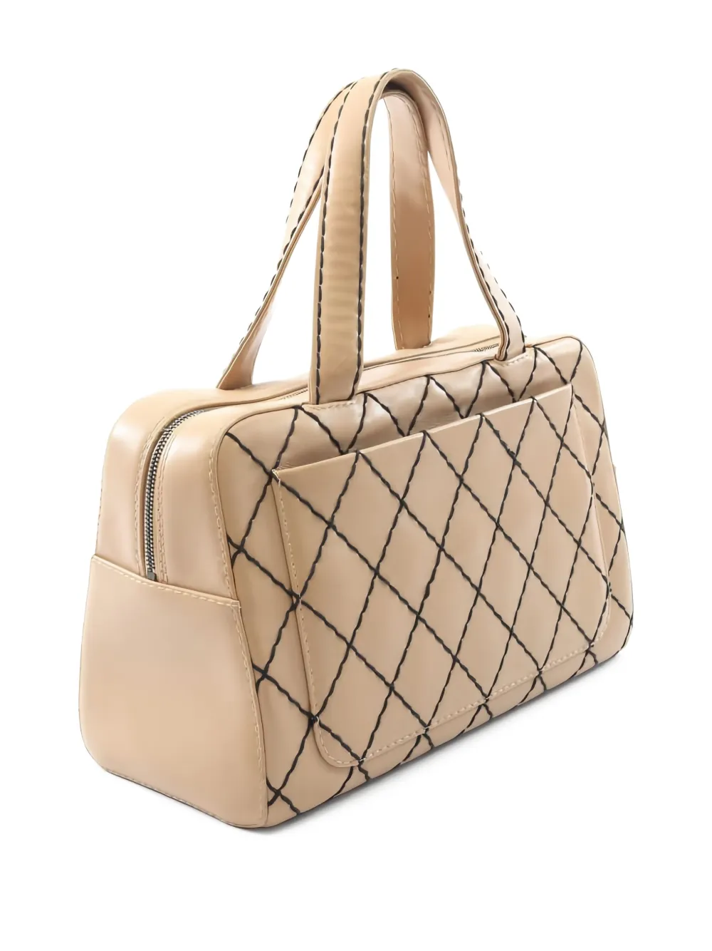 CHANEL Pre-Owned sac à main Wild Stitch en cuir (2000-2002) | Pre-owned | Image 2