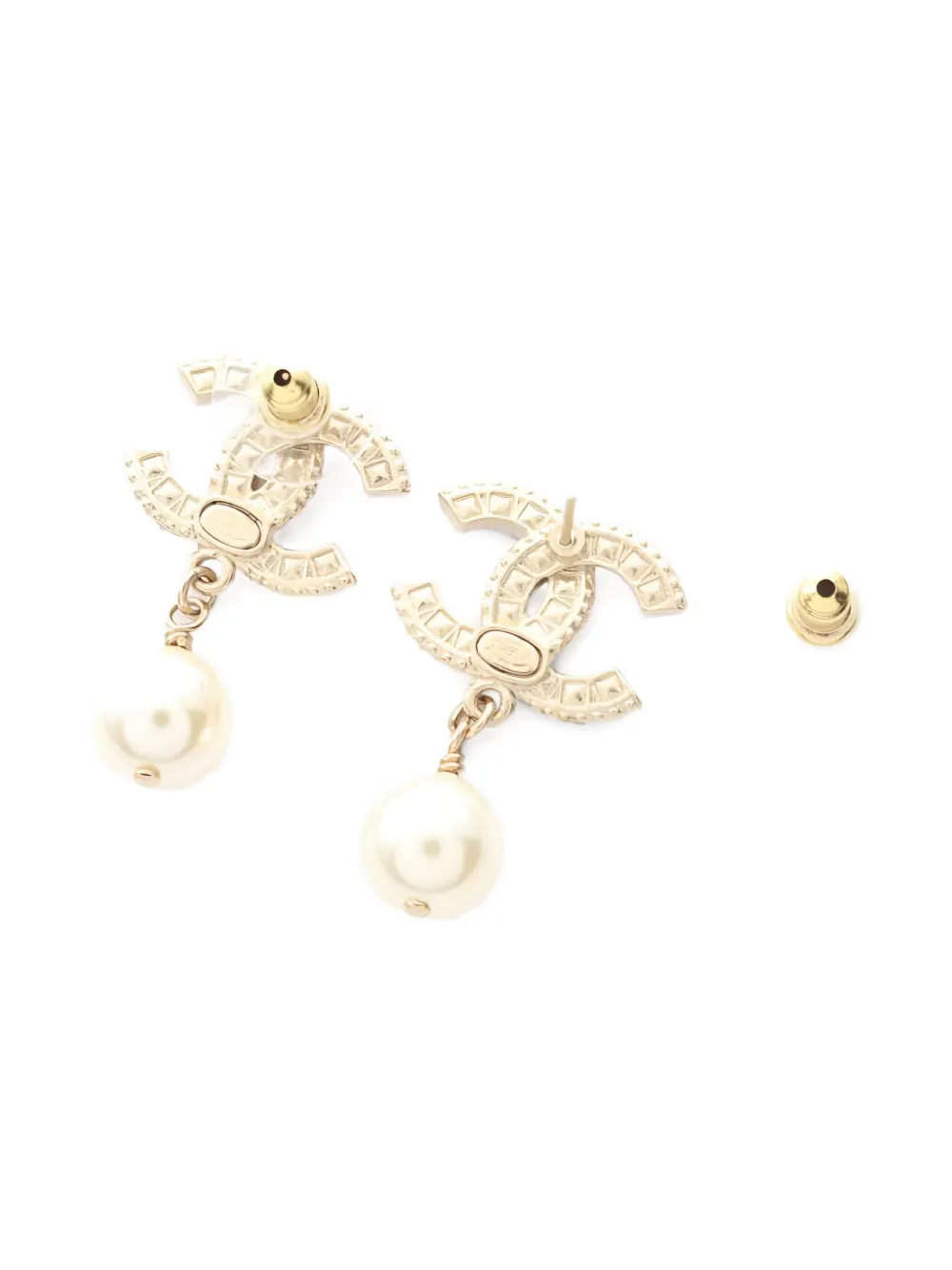 CHANEL Pre-Owned boucles d'oreilles Coco Mark (1986-1988) | Image 2