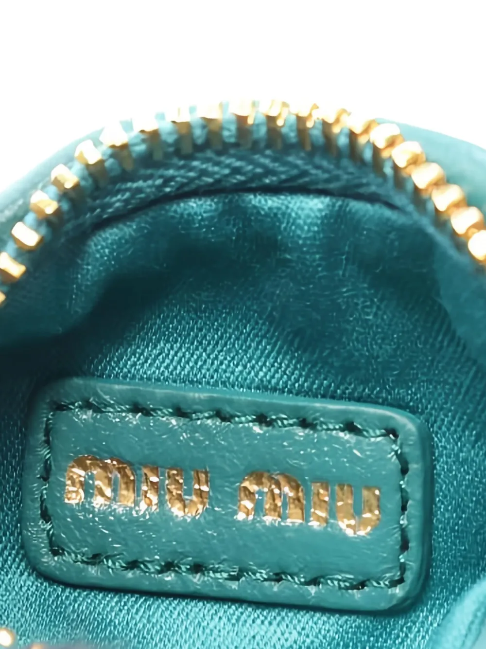 Pre-owned Miu Miu 2020s Wander Micro Handbag In Blue