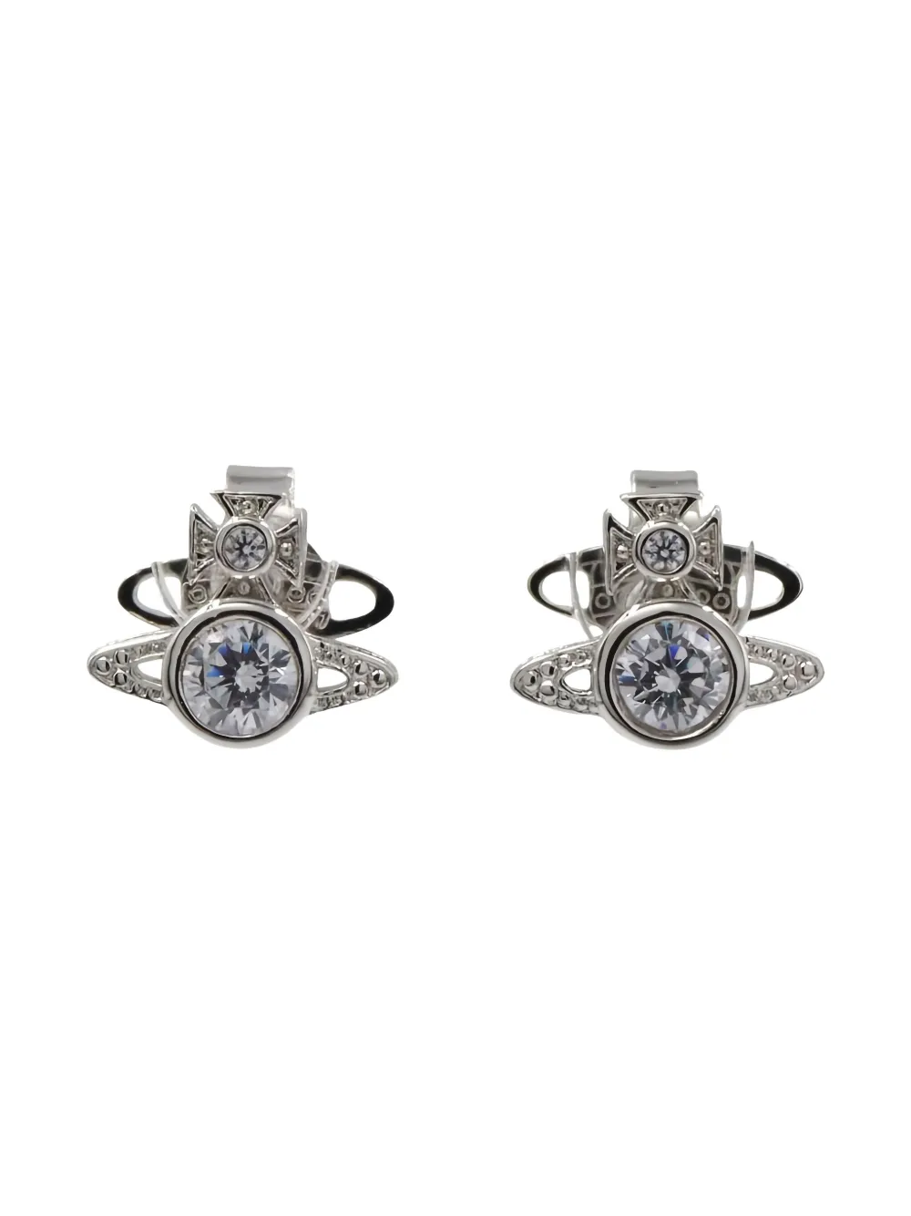 Vivienne Westwood Pre-Owned 2020s Orb earrings - Argento