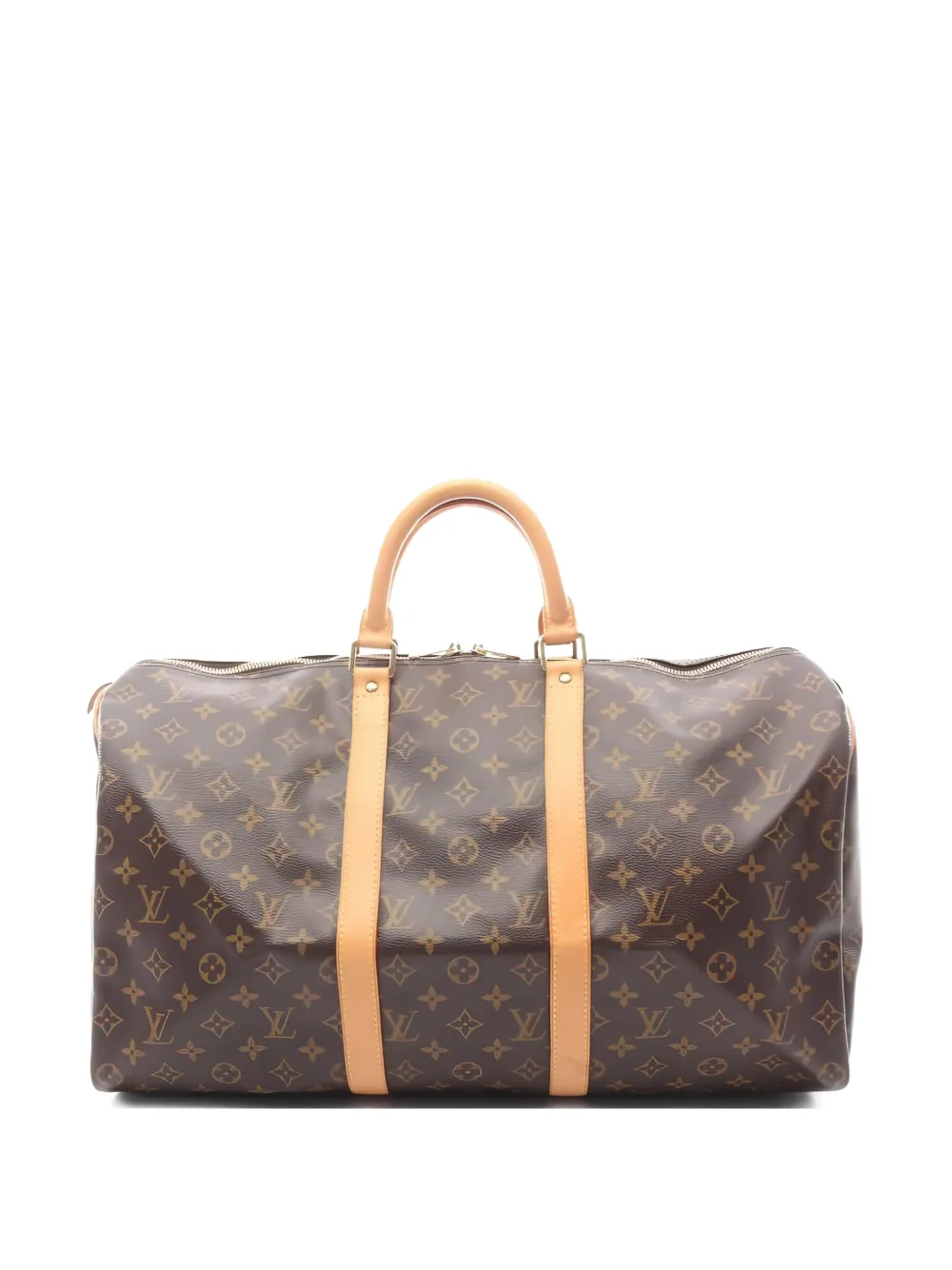 Louis Vuitton Pre-Owned 2005 キーポル バンドリエール 50 ボストンバッグ - ブラウン Louis Vuitton Pre-Owned 2005 キーポル バンドリエール 50 ボストンバッグ - ブラウン
