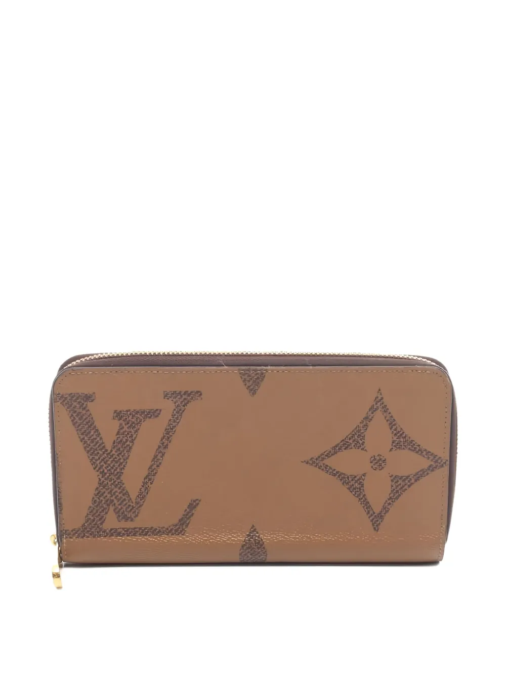 Louis Vuitton Pre-Owned 2020s ジッピーモノグラム財布 - ブラウン Louis Vuitton Pre-Owned 2020s ジッピーモノグラム財布 - ブラウン
