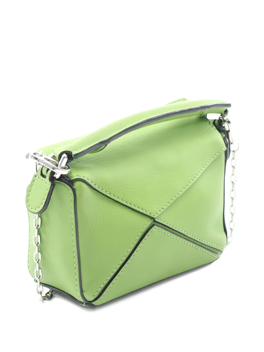 Loewe Pre-Owned 2000s Nano Puzzle geometric-leather tote bag | Mini Bags | Image 2