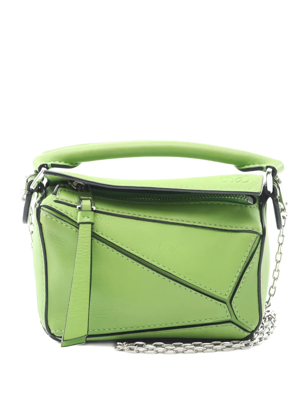 Loewe Pre-Owned 2000s パズル ハンドバッグ ナノ - グリーン