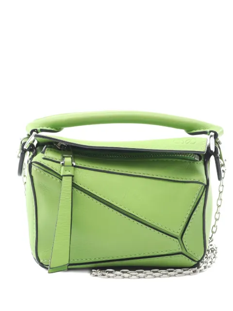 Loewe Pre-Owned 2000s Nano Puzzle geometric-leather tote bag