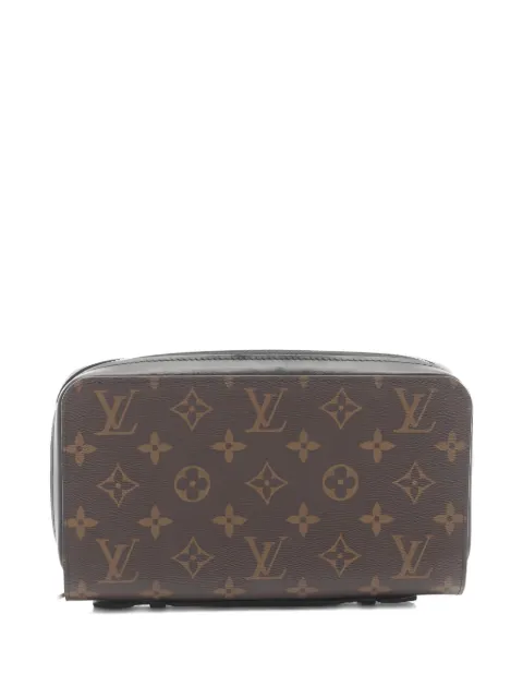 Louis Vuitton Pre-Owned 2016 Monogram Macassar Zippy Wallet XL long wallet