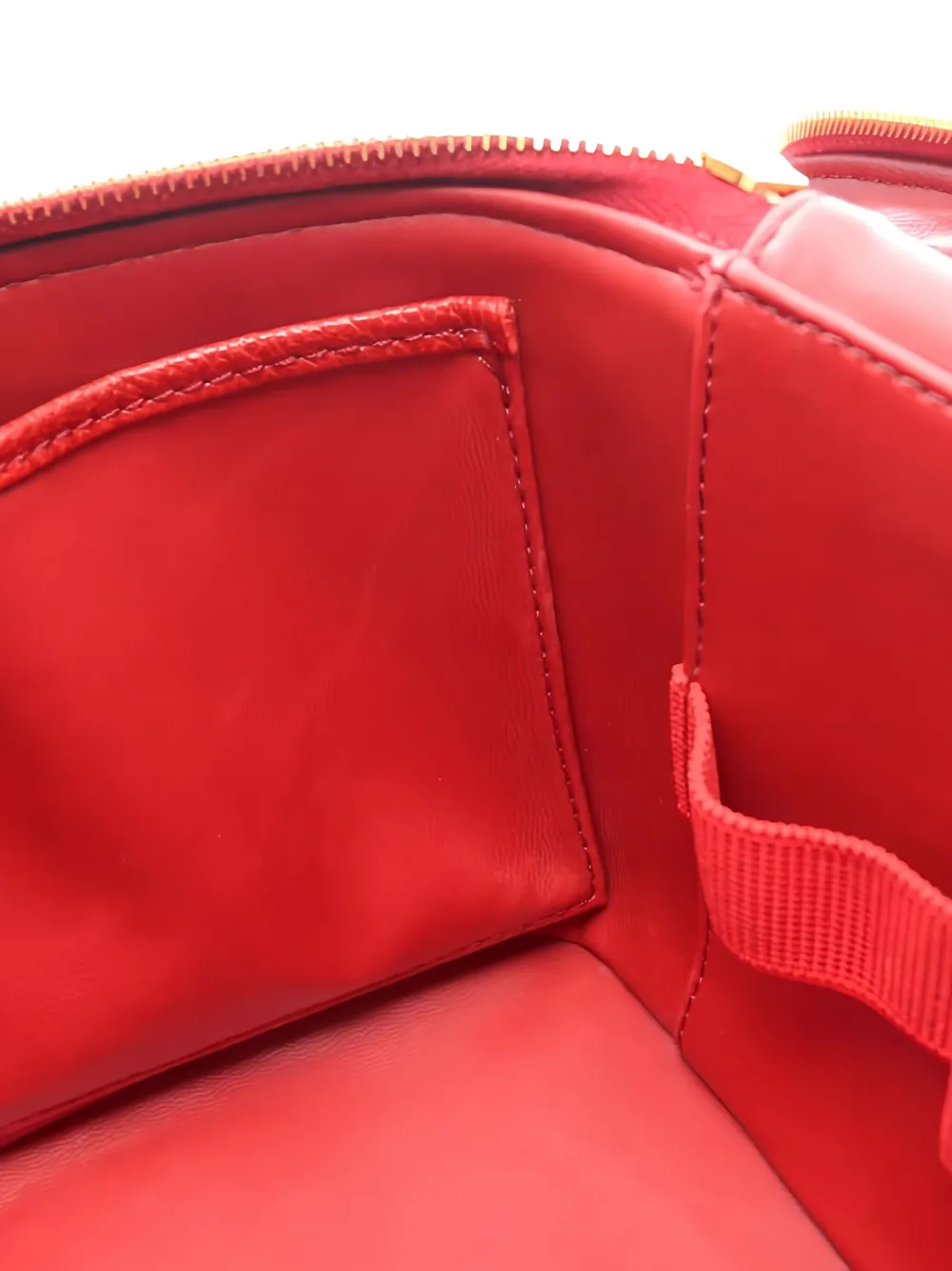 CHANEL Pre-Owned 1997-1999 kleine Coco Mark shopper van kaviaarleer Rood