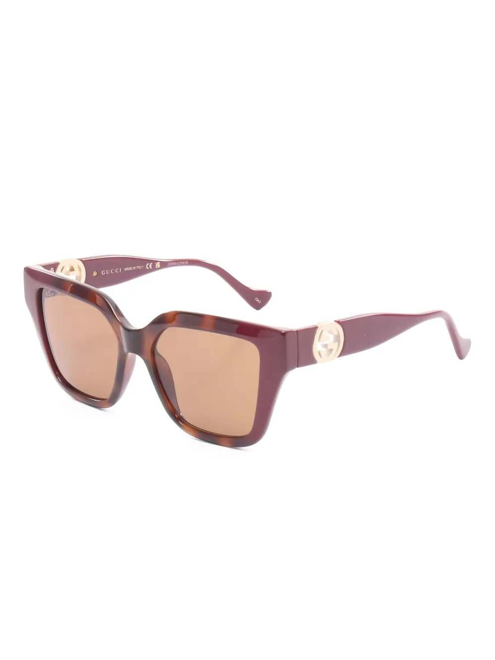 Gucci Pre-Owned 2020s geometric logo sunglasses | Image 2