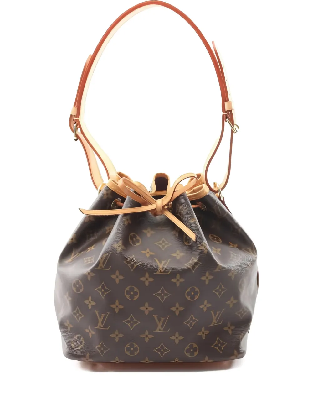 Louis Vuitton Pre-Owned 20007 Peti Noe Monogram bucket bag - Marrone