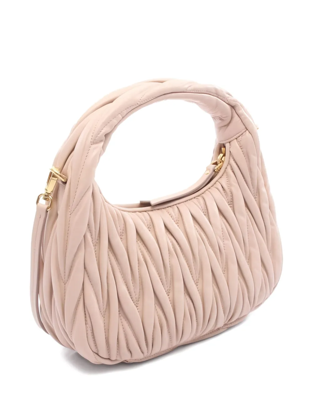 Miu Miu Pre-Owned 2010s Wander matelassé leather tote bag | Image 2
