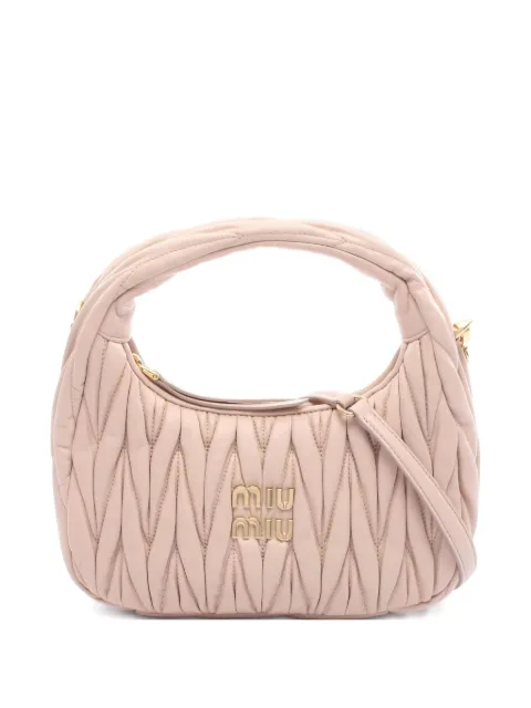 Miu Miu Pre-Owned 2010s Wander matelassé leather tote bag