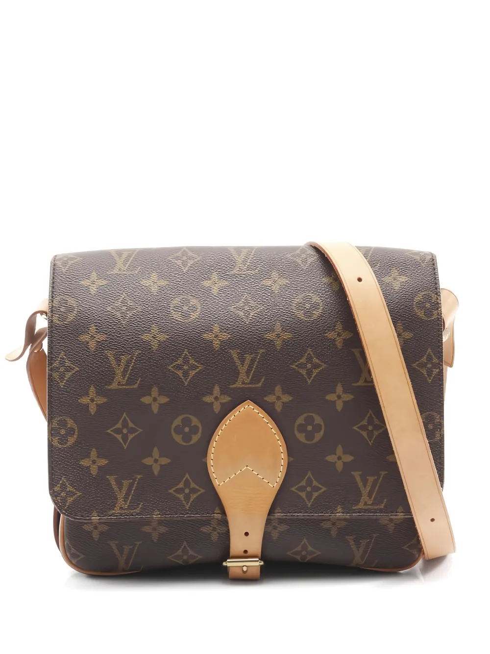 Louis Vuitton Pre-Owned 2001 Cartouchiere GM monogram satchel bag - Marrone