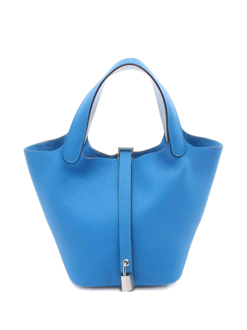 Hermès Pre-Owned 2024 Éclat PM lock tote bag - Blu