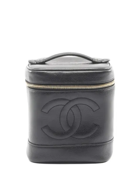 CHANEL Pre-Owned mini 1986-1988 Coco Mark leather tote bag