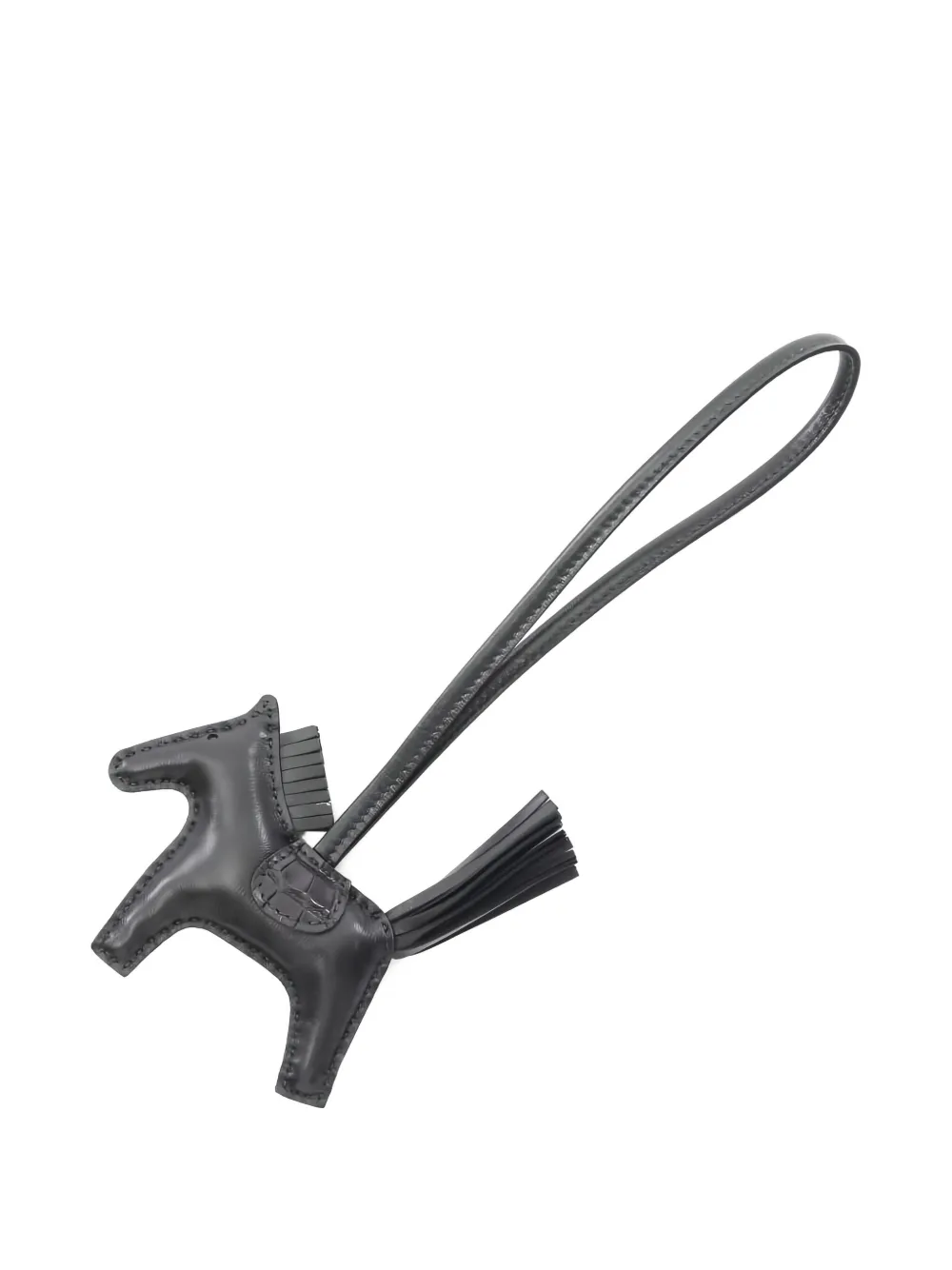 Hermès Pre-Owned Horse Tassel bag charm | Black | Image 1