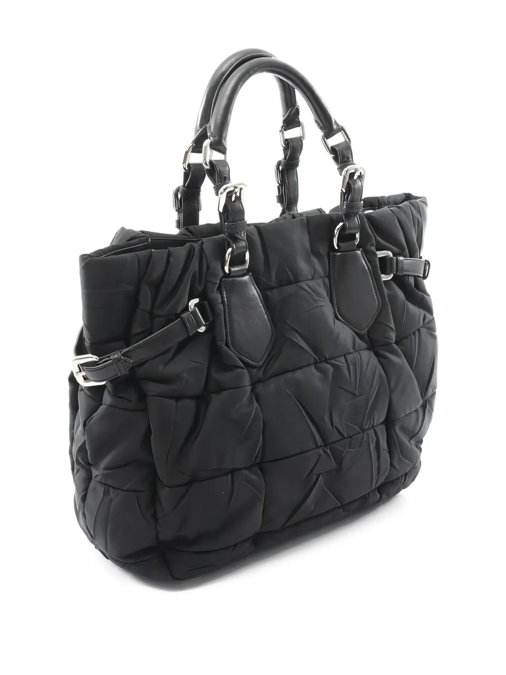 Prada Pre-Owned 2010s Crispy quilted tote bag | Image 2