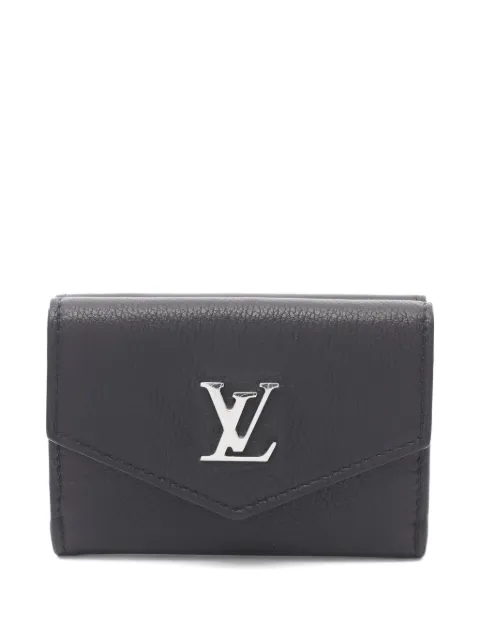Louis Vuitton Pre-Owned 2021s lock mini leather wallet