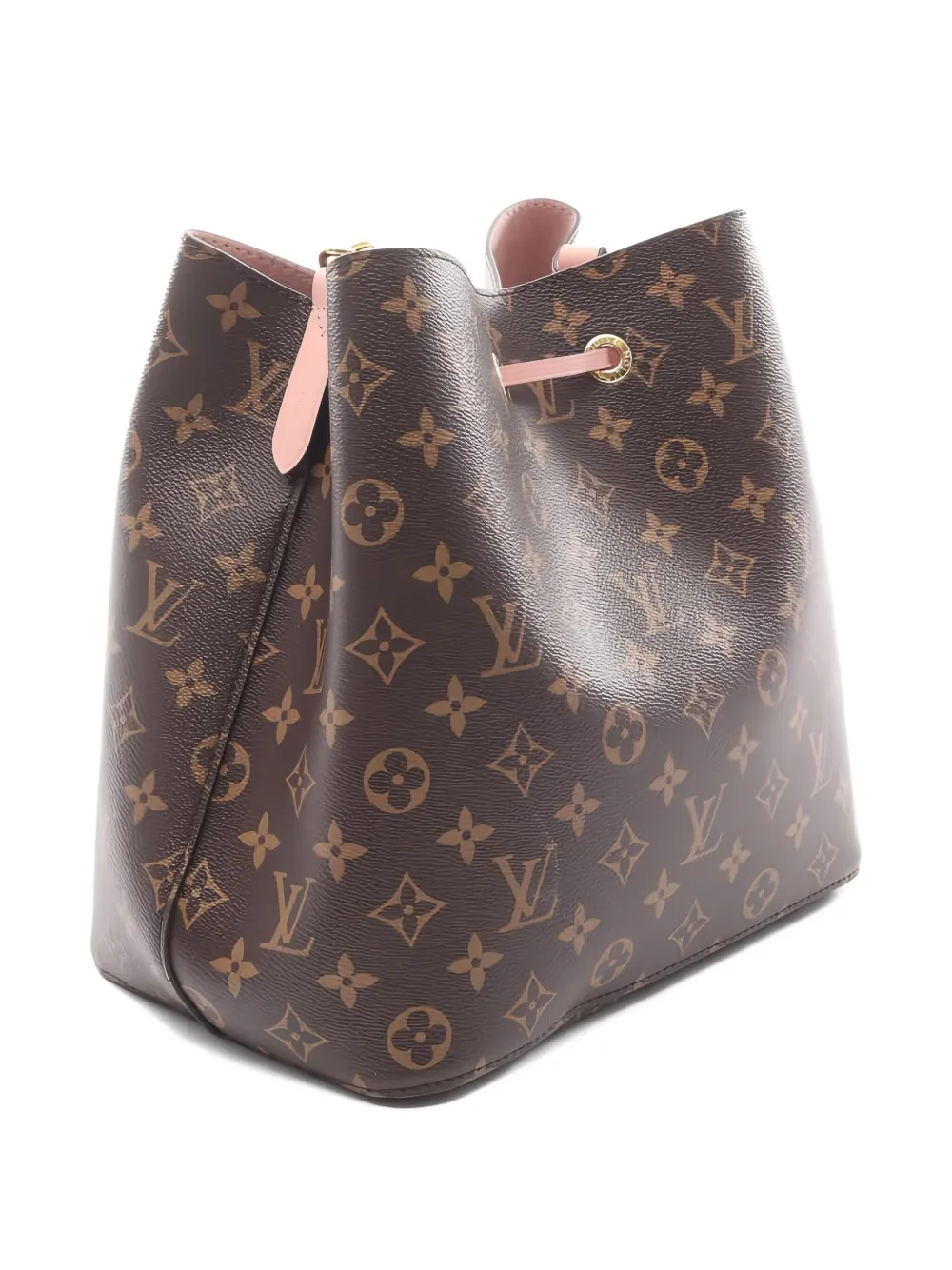 Pre-owned Louis Vuitton 2010s Neo Noe Monogram Canvas Bucket Bag In Brown