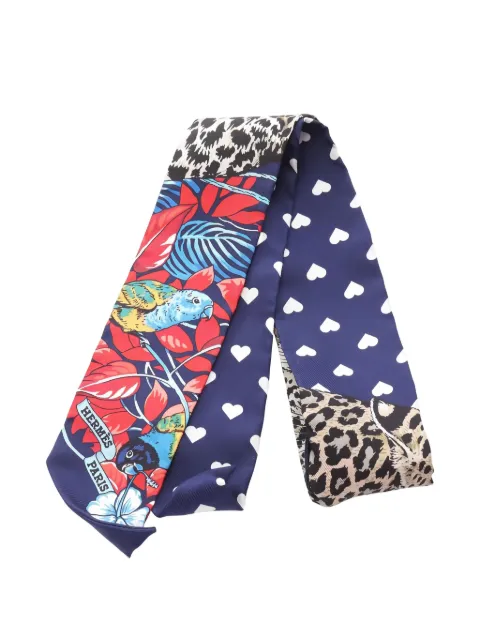Hermès Pre-Owned foulard Jungle Love Twilly (années 2010)