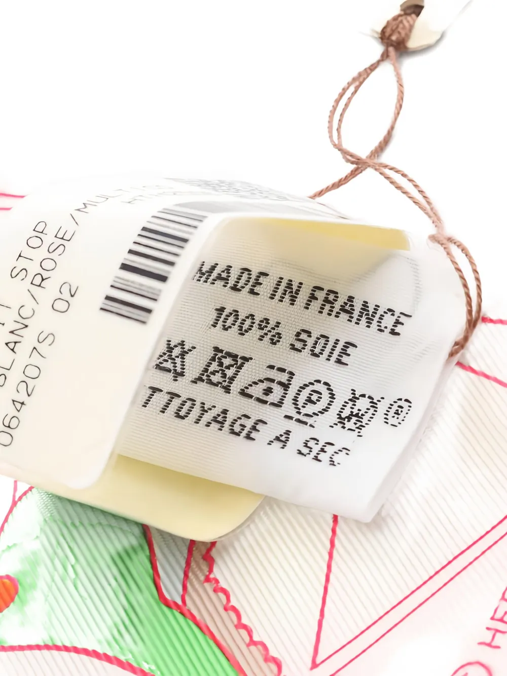 Hermès Pre-Owned 2020s Pony Pit Stop ribbon scarf | Image 2