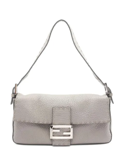Fendi Pre-Owned Selleria logo-buckle shoulder bag