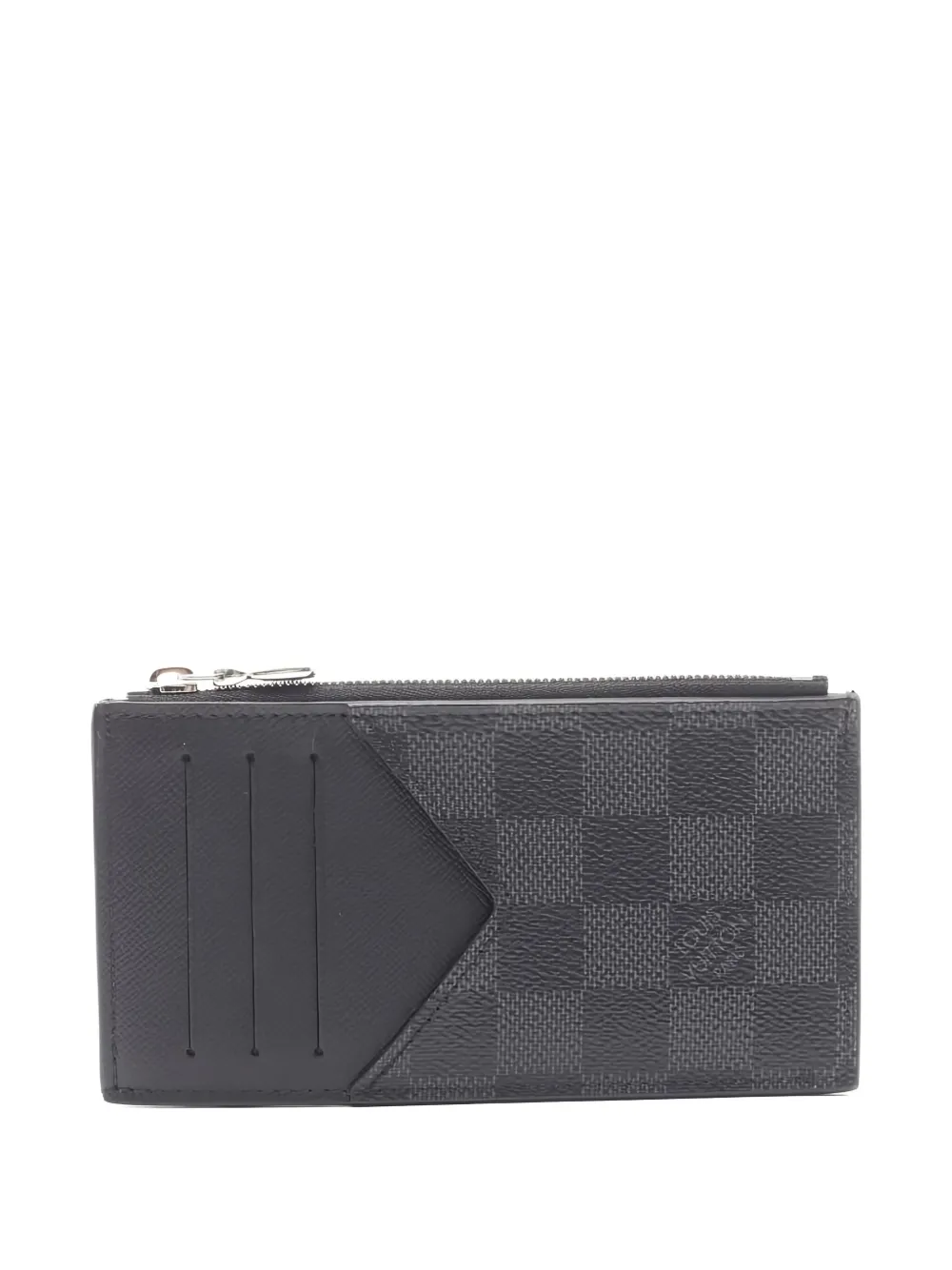 Louis Vuitton Pre-Owned 2021s Damier Graphite zip card holder | gris | Image 1