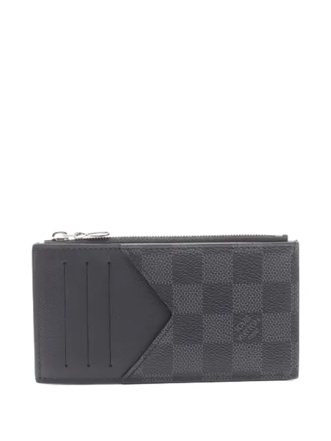 Louis Vuitton Pre-Owned 2021s Damier Graphite zip card holder
