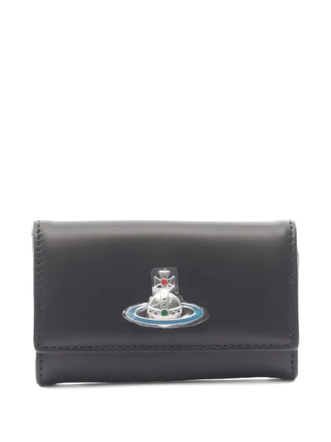 Vivienne Westwood Pre-Owned 2020s orb leather key case