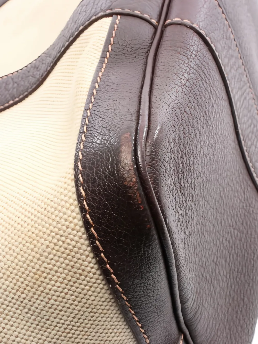 Pre-owned Hermes Garden Party Pm Tote Bag In Neutral