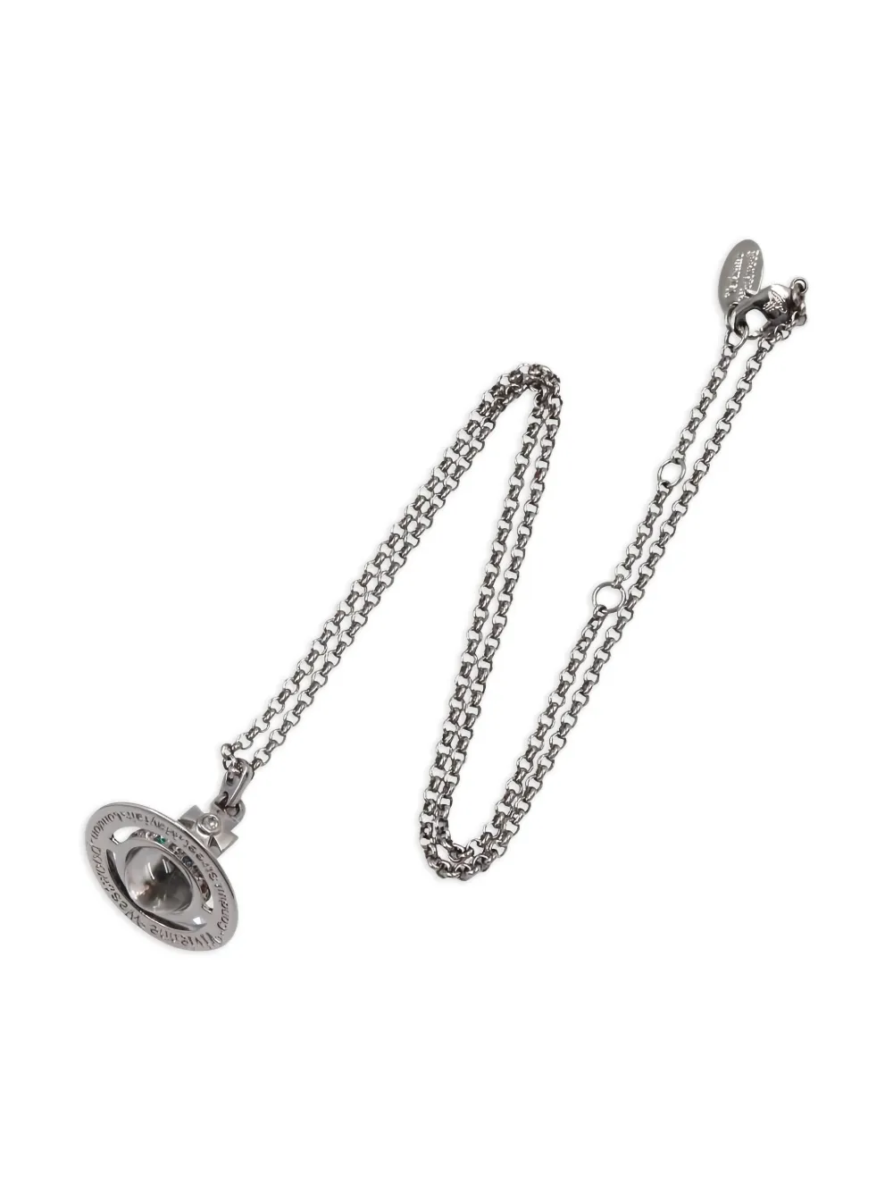 Vivienne Westwood Pre-Owned collar con dije Orb 2020 | plateado | Image 1
