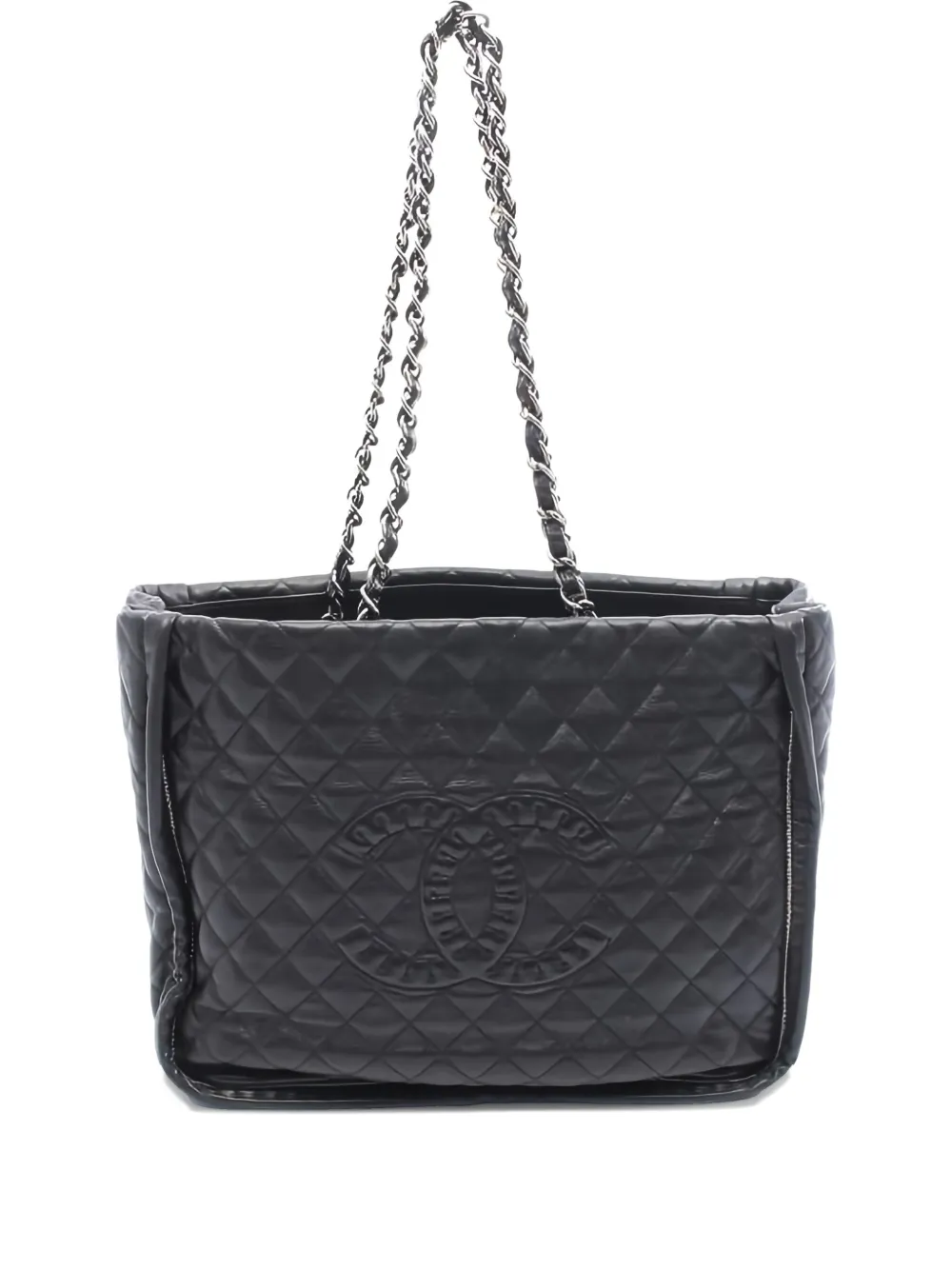 CHANEL Pre-Owned 2011 quilted chain-strap shoulder bag - Nero