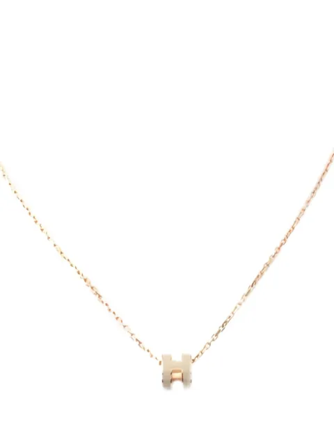 Hermès Pre-Owned 10's Mini Pop H necklace