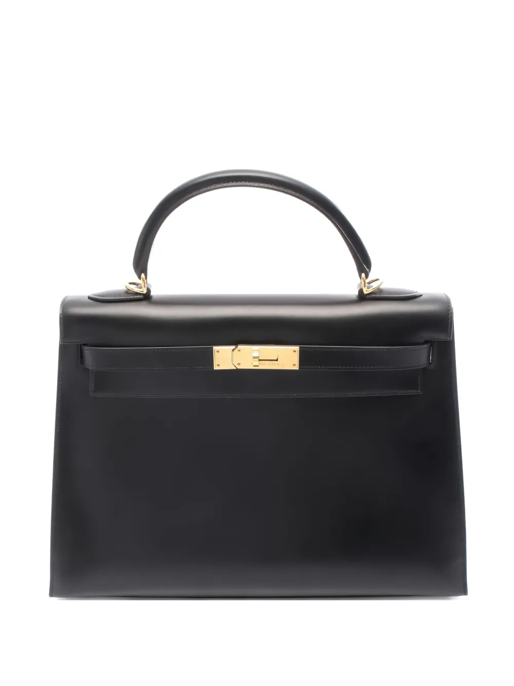 Hermès Pre-Owned 2003 Box Calf Kelly 32 handbag | Black | Image 1