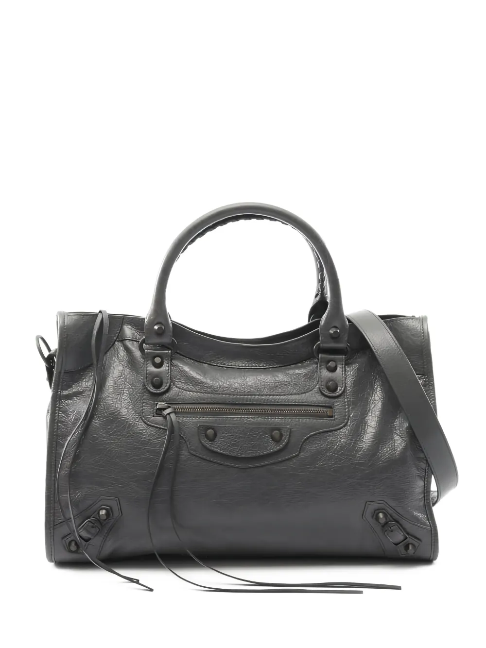 Balenciaga Pre-Owned 2020s medium City two-way handbag - Grigio