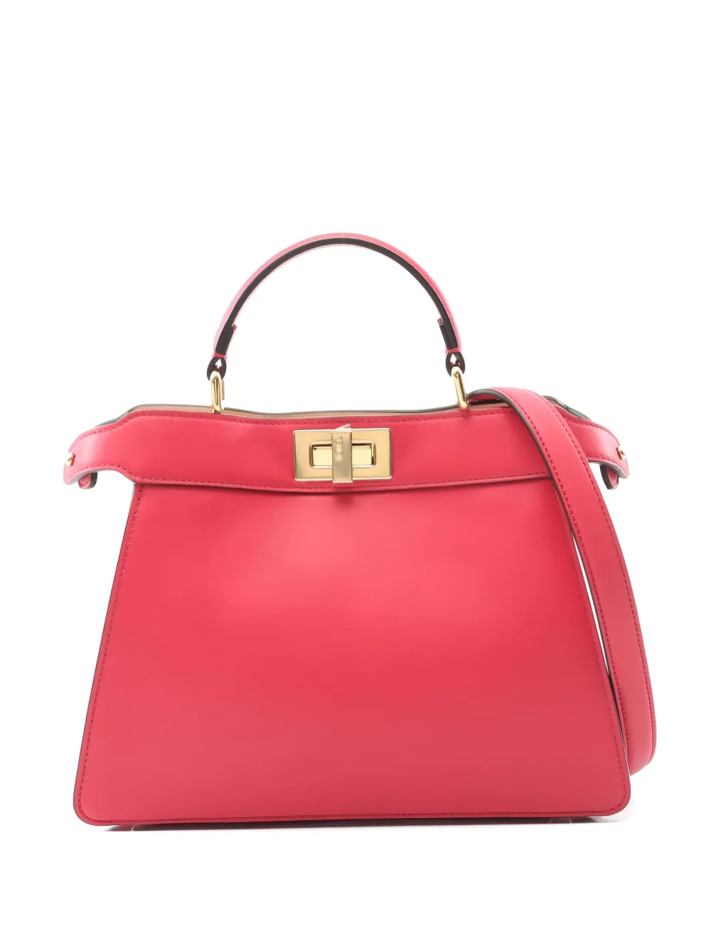 Fendi Pre-Owned 2010s small Peekaboo ISeeU 2-way tote bag | Red | Image 1