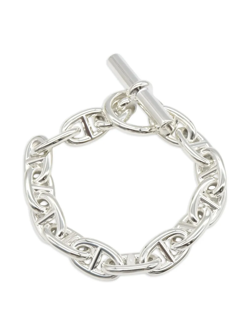 Hermès Pre-Owned pulsera Chain Dunk MM 14 | plateado | Image 1