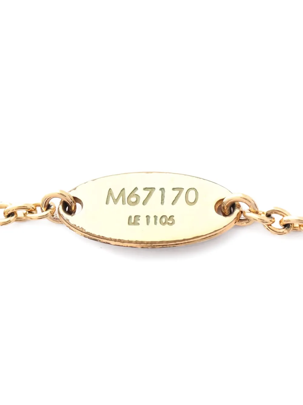 Pre-owned Louis Vuitton Lv&me M Bracelet In Gold
