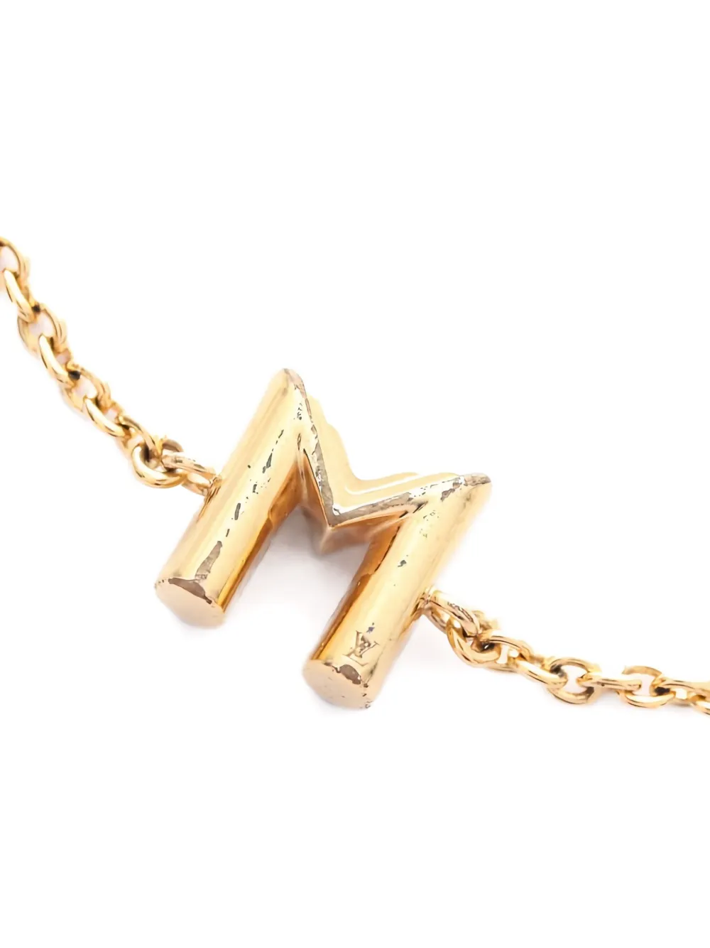 Pre-owned Louis Vuitton Lv&me M Bracelet In Gold