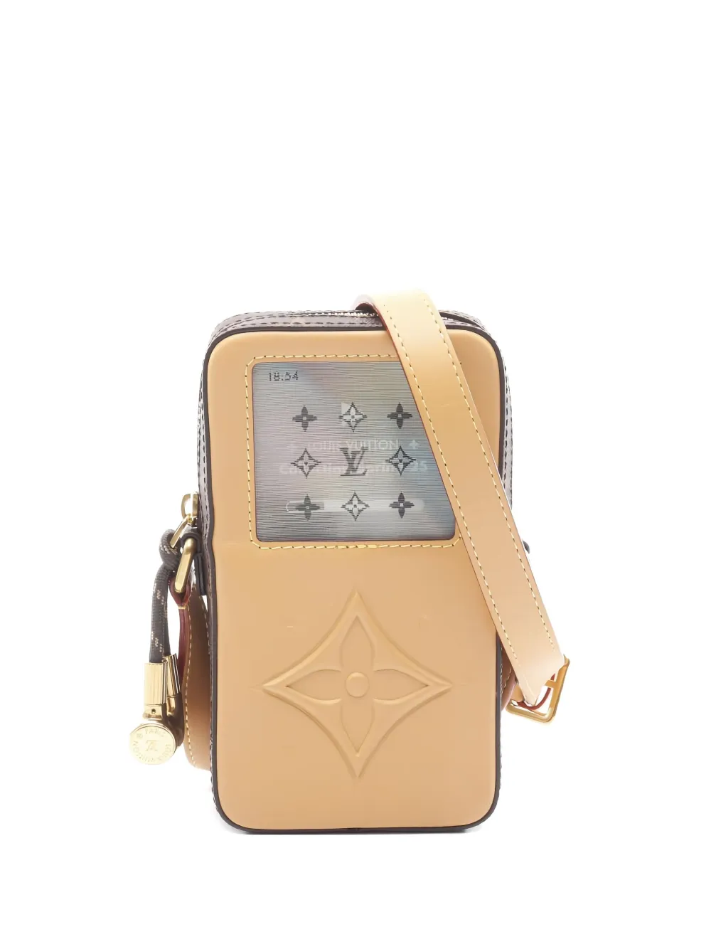 Pre-owned Louis Vuitton 2010's Music Player Monogram Mini Bag In Neutral