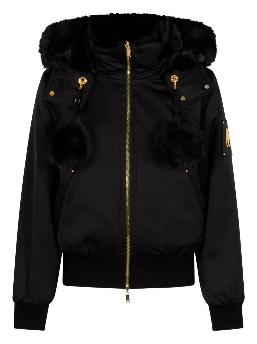 Moose Knuckles Gold Series Debbie puffer jacket | Black | Image 1