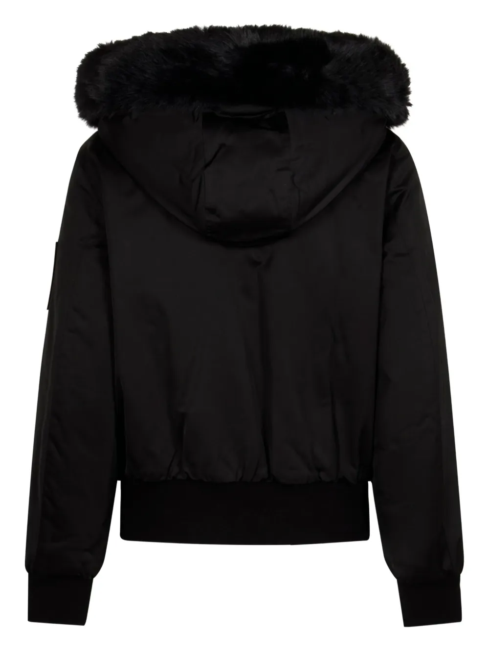 Moose Knuckles Gold Series Debbie Puffer Jacket In Black