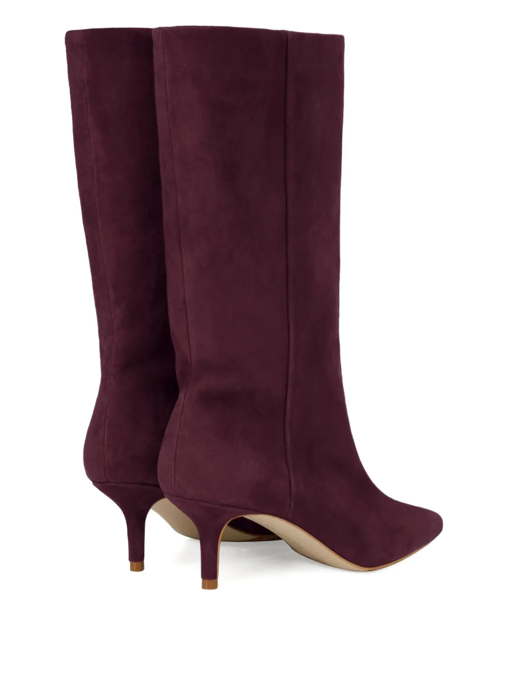 SMILING SHOES 50 mm Stella laarzen met puntige neus Paars