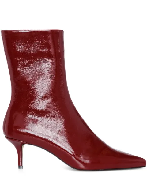 SMILING SHOES bottines Gloria 50 mm à bout pointu